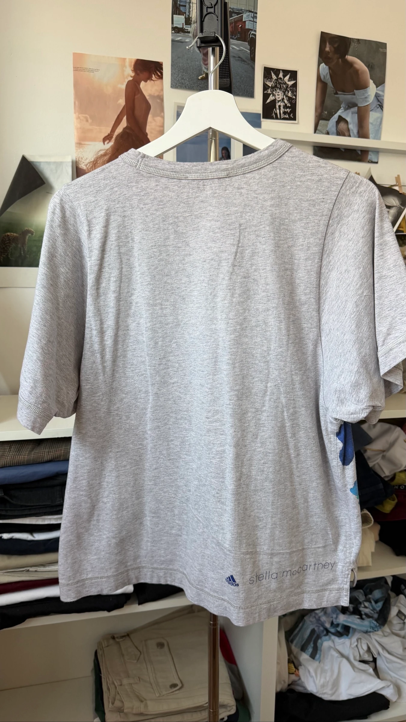 Camiseta Adidas by Stella McCartney floral – tamanho 36 – photo 6